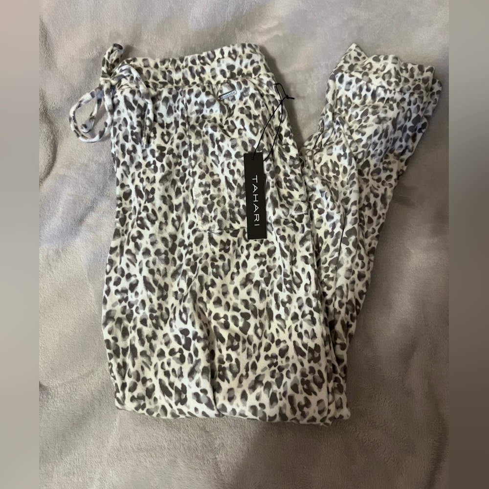 Leopard Print Pants